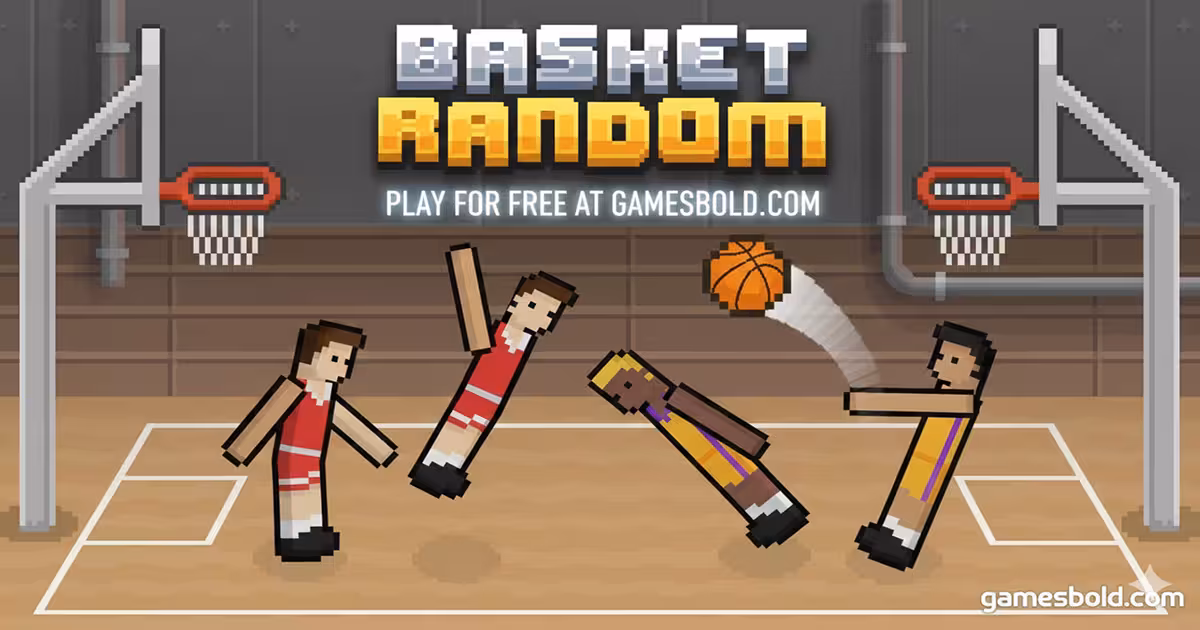 Gameplay screenshot of Basket Random