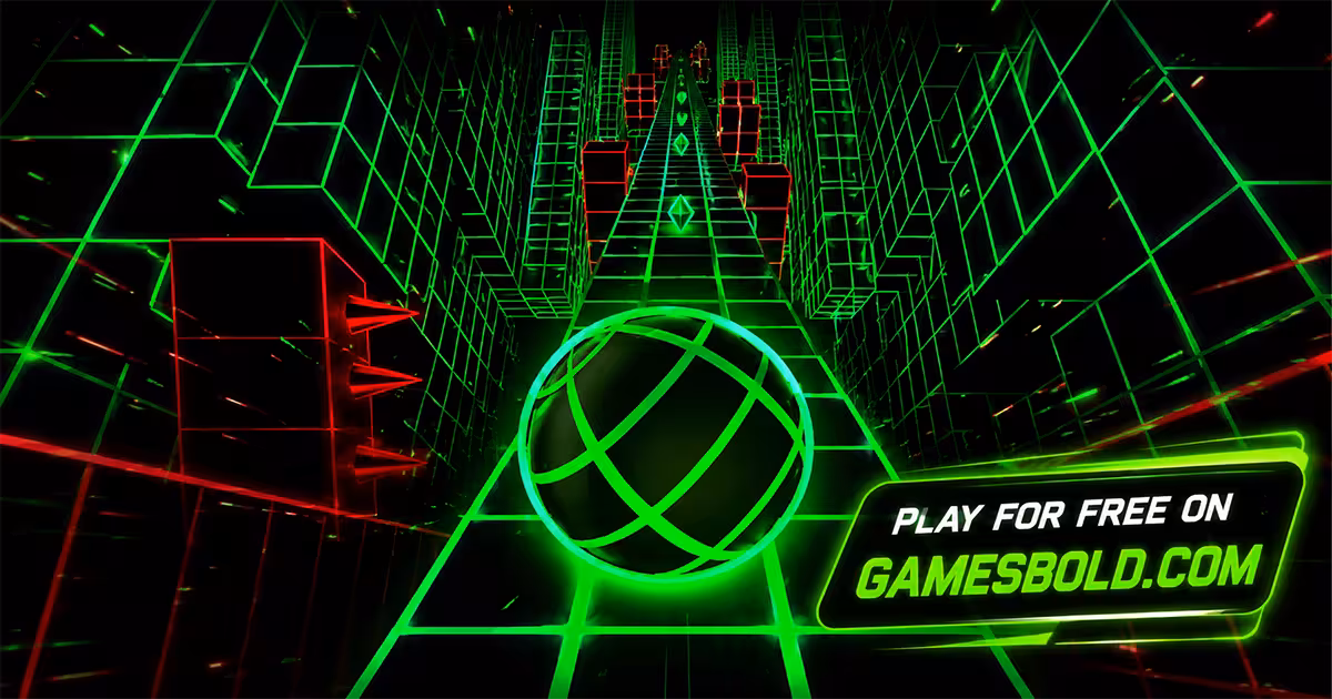 Gameplay screenshot of Slope