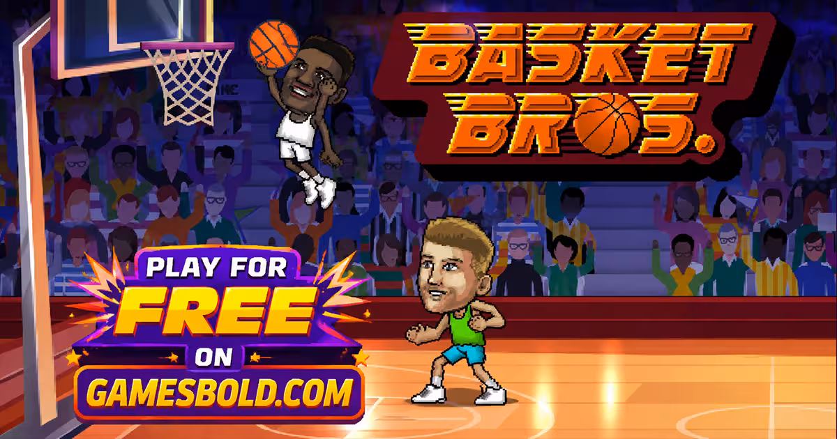 Gameplay screenshot of BasketBros