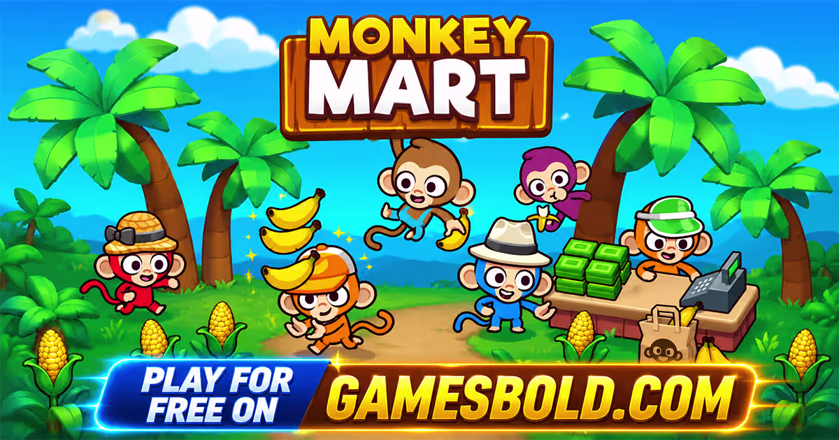 Gameplay screenshot of Monkey Mart