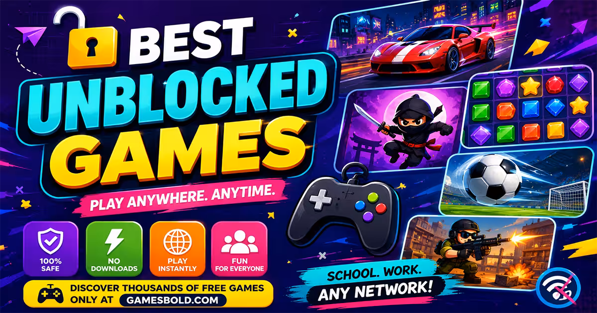Best Unblocked Games for School and Work in 2026